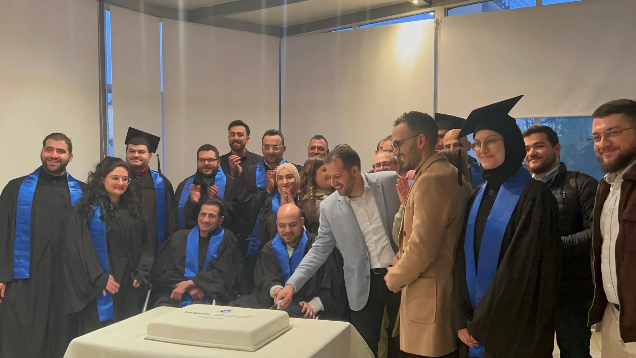 The Professionally Abled Data Analytics cohort at their graduation ceremony