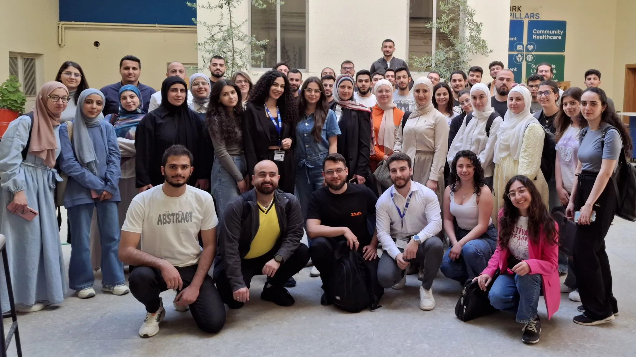 A ZAKA cohort gathered in Beirut